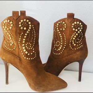 Michael Kors Suede Booties size 10M
